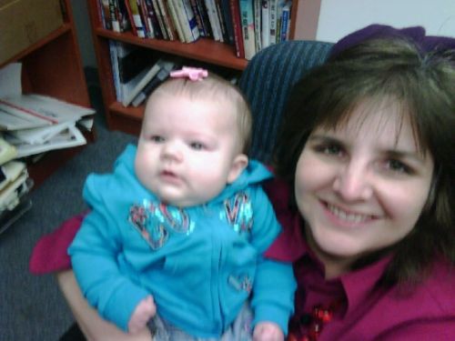 This is a photo of me with Eliana at the Leadership Institute.  She is our first grandchild from our son and Daughter-in-law living in Washington DC.